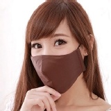 【雨晴牌－第四代專利抗UV防水防霧口罩】@咖啡色@ 99%抗UV 超透氣 眼鏡不起霧 台灣製造