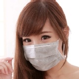 【雨晴牌－四層活性碳不織布口罩】一盒50片 (加厚款) SGS合格 無異味 台灣製 外銷日本熱賣款