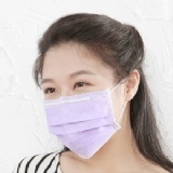 【台灣康匠醫療口罩】@成人－紫色@ SGS合格 一盒50片 實品更漂亮