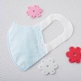 【雨晴牌-超立體3D口罩】 @兒童－藍色@ (A級高效能) 空間大 好呼吸 透氣 小一以上適用