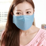 防空污優惠組【雨晴牌－超防鏡霧抗UV防水專利口罩*1 (水藍色)】+【100%奈米活性碳纖維布*2】