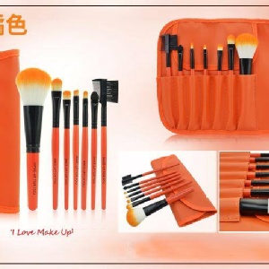 俏皮糖果色化妝刷組（7入）