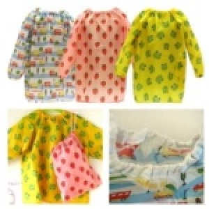 日單外貿正品 兒童畫畫衣 圍兜 特價：$250