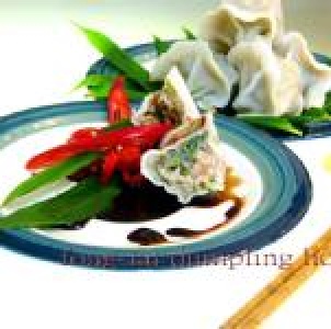 四季豆鮮蝦餃