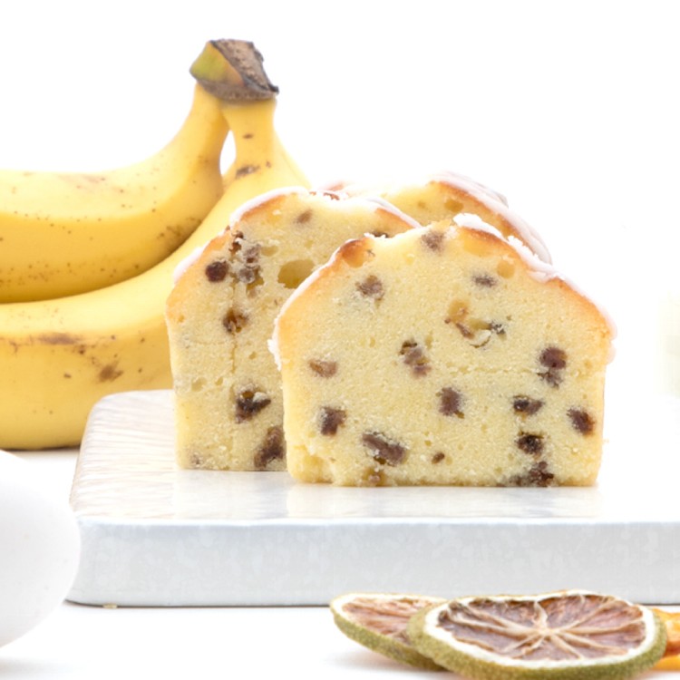 【LORENA甜點 & 純天然冰淇淋】香蕉檸檬磅蛋糕