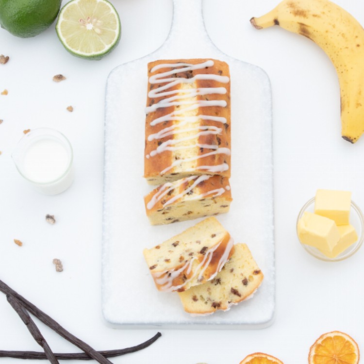 【LORENA甜點 & 純天然冰淇淋】香蕉檸檬磅蛋糕