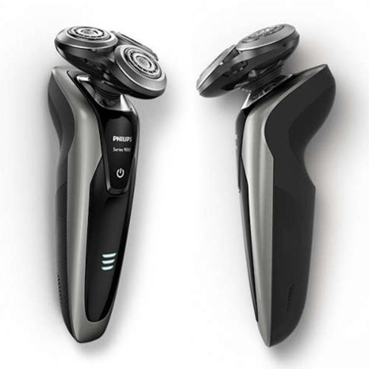福利品【PHILIPS 飛利浦 】 series 9000 尊榮乾濕兩用三刀頭電鬍刀 S9161