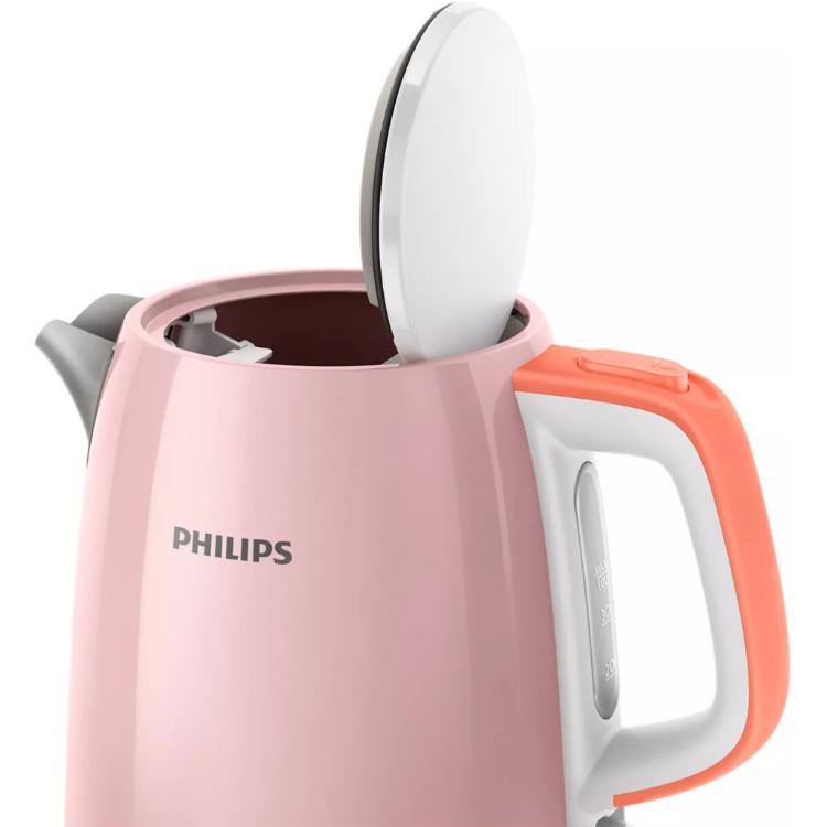 PHILIPS 飛利浦 不鏽鋼 1L 煮水壼 HD9348 金屬銀 / 瑰蜜粉