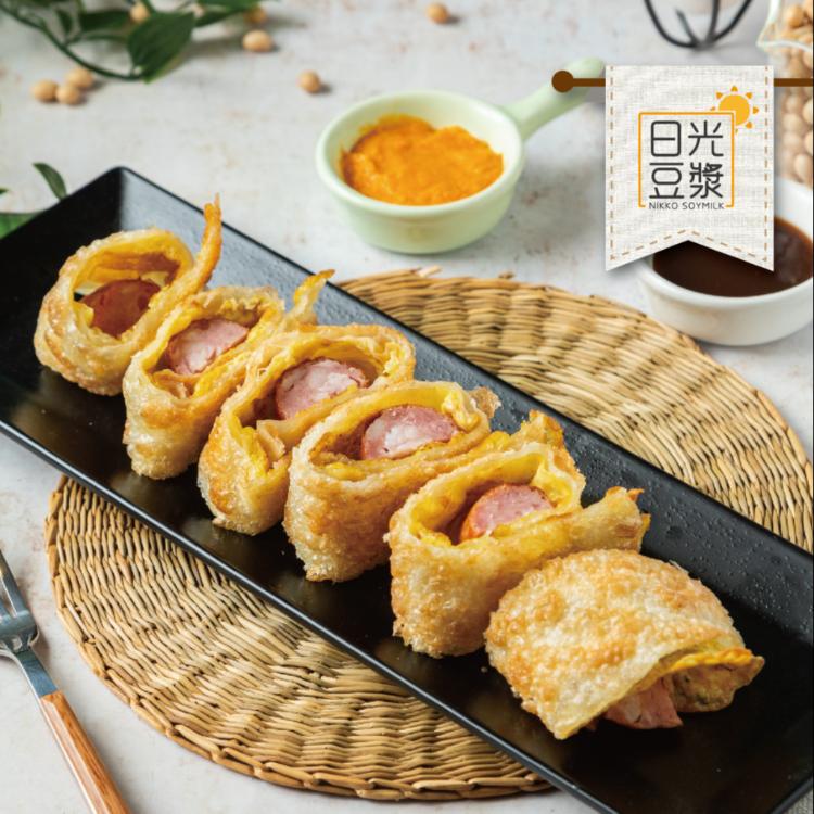 【日光豆漿】獨家手工揉麵黃金酥脆蛋餅皮(6片X2包)