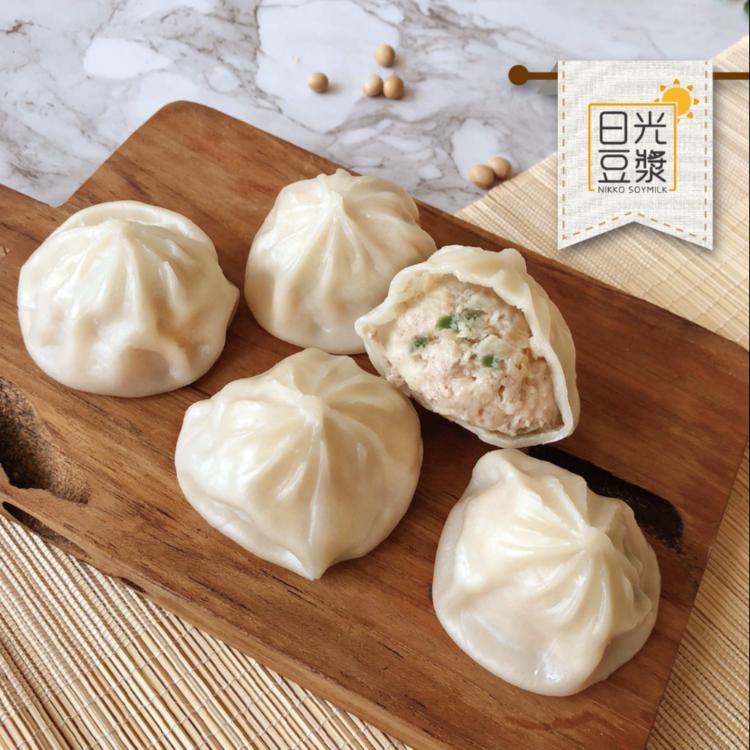 【日光豆漿】鮮嫩筊白筍鮮肉湯包(12顆/包)