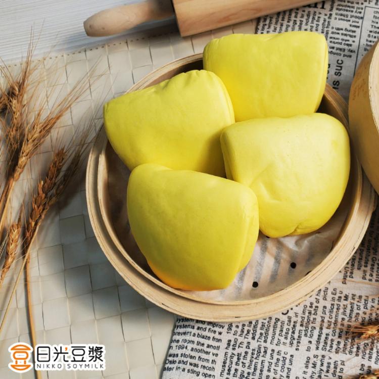 【日光豆漿】全素-開運招財雙色刈包皮 (12片/包) 割包 掛包 虎咬豬