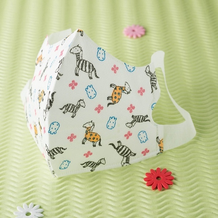 【台灣康匠醫療口罩】@兒童-可愛斑馬@ 超3D立體 無異味 超舒服 一盒50片 SGS合