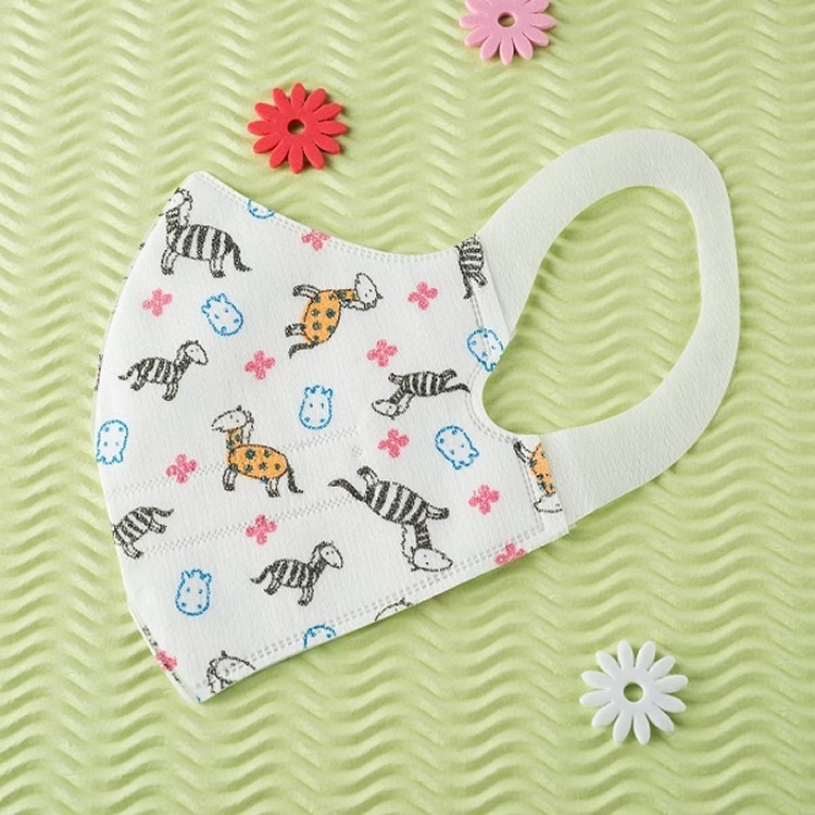 【台灣康匠醫療口罩】@兒童-可愛斑馬@ 超3D立體 無異味 超舒服 一盒50片 SGS合