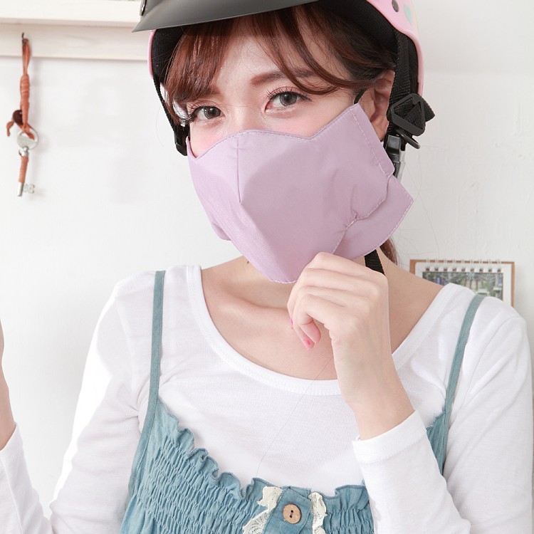 【雨晴牌－專利開口防雨口罩】防豪大雨 防水口罩檢驗抗UV達99%