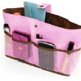 016 粉色 正反兩用 包中包 袋中袋 特價：$60