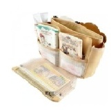 014款 卡其色 包包整理袋 袋中袋 包中包 特價：$40