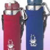 Y-763SB 運動水壺800cc(藍) 附保溫套有背帶 特價：$250