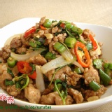 E7 嘎拋豬肉 $100 (打拋豬肉)