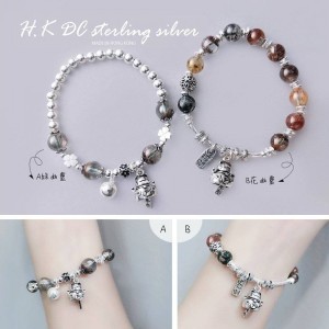 事業招財夢幻唯美招財貓設計款手環