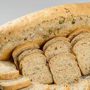 頂級堅果黑麵包600g