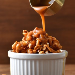 手炒塩味焦糖味