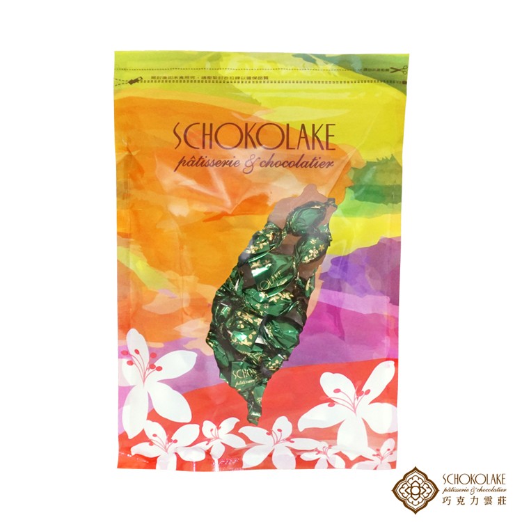 【巧克力雲莊】巧克力杏仁豆100G 三種口味(附提袋)