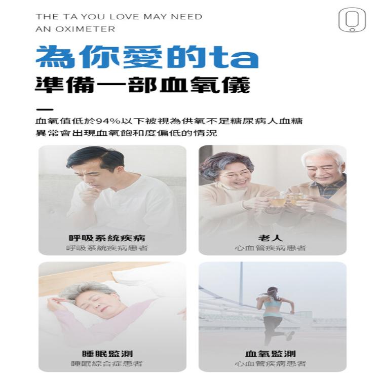 【二代TFT液晶】指尖脈搏血氧機(非醫療器材)