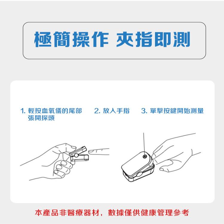 【二代TFT液晶】指尖脈搏血氧機(非醫療器材)