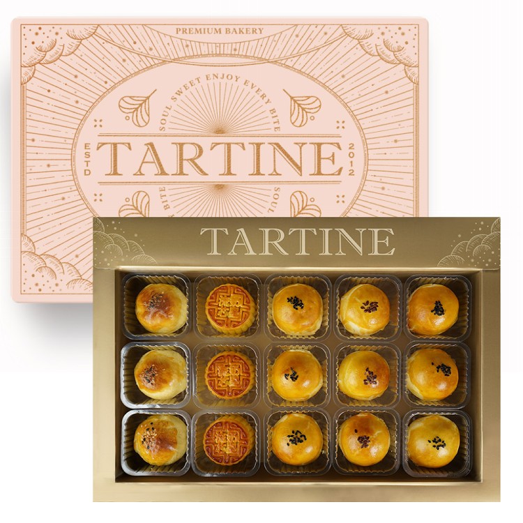 【唐緹】流芯蛋黃酥15入禮盒(附提袋)