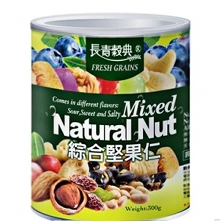【長青穀典】綜合堅果仁(罐裝)