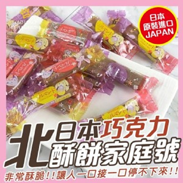 Bourbon日本巧克力酥餅家庭號
