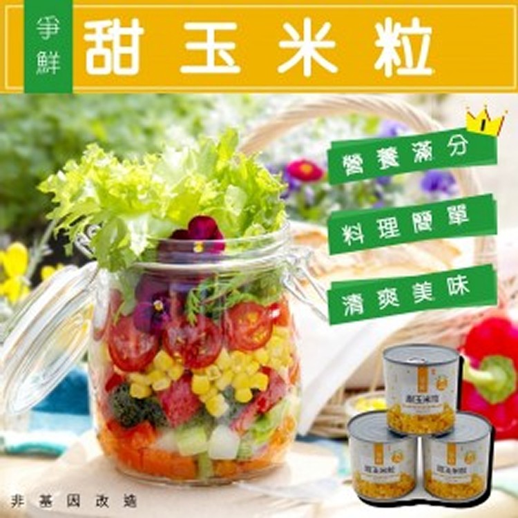 爭鮮玉米罐340g*4罐