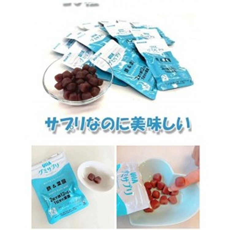 日本UHA味覺 糖鉄+葉酸【2包一組】