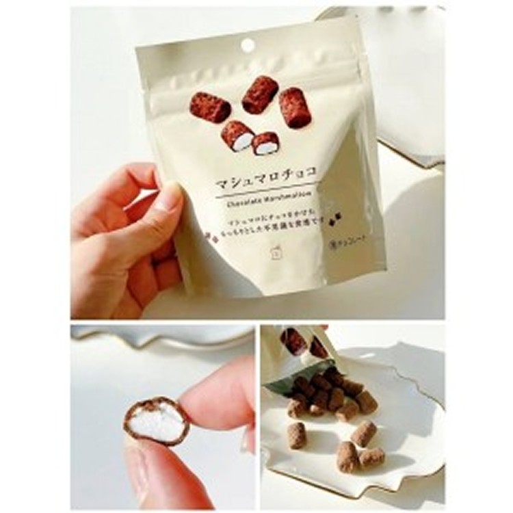 日本 LAWSON 不思議食感巧克力棉花糖 28g