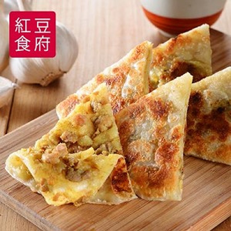 紅豆食府 咖哩豬肉鍋餅(120g*4入/袋)