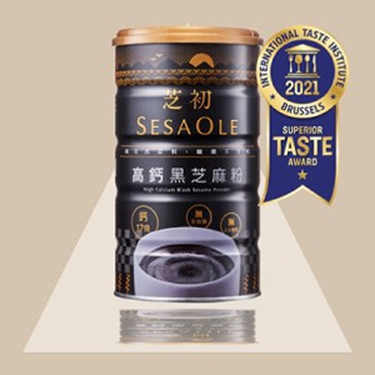 芝初高鈣黑芝麻粉罐裝380g