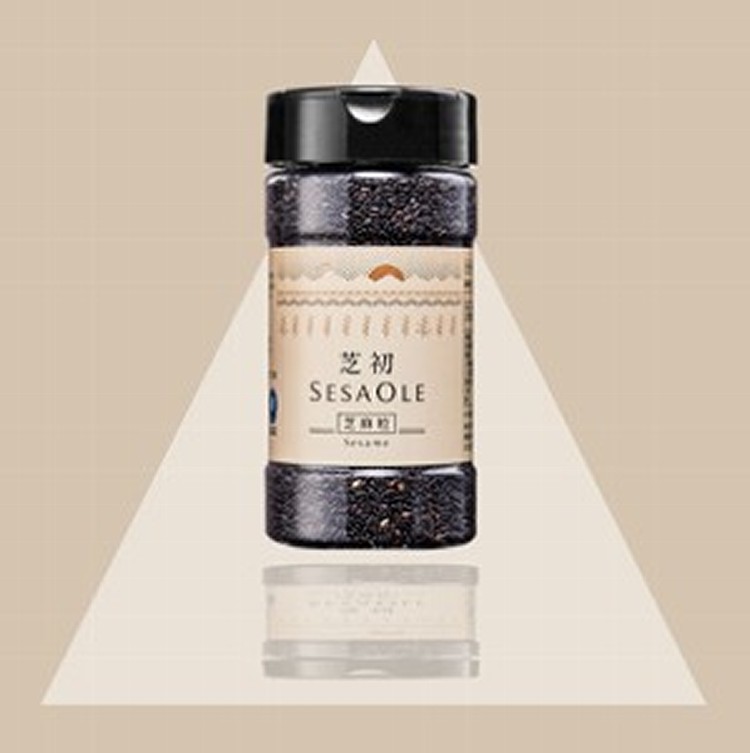 芝初淺焙黑芝麻粒105g