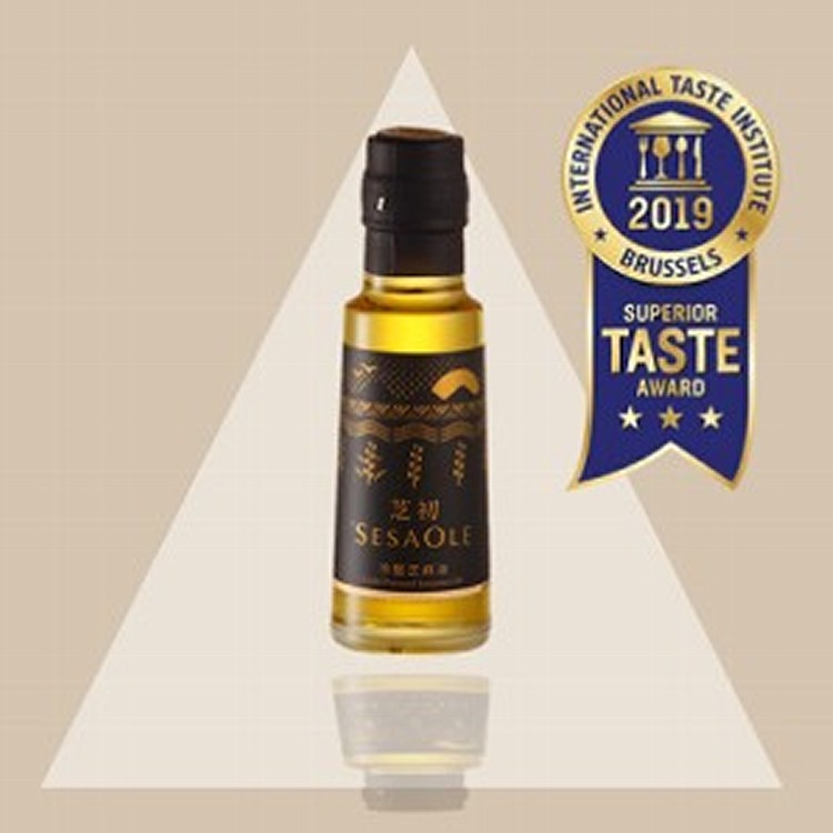 芝初冷壓芝麻油105ml