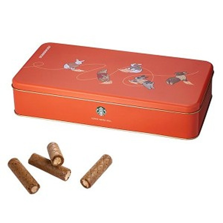 星巴克咖啡捲心酥禮盒COFFEE WAFER ROLLS