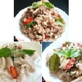 【本月精選特價商品】 2~3人份泰好吃套餐~(打拋(嘎拋)豬肉+原汁原味綠咖哩雞+辣炒豬肉)九折優惠價