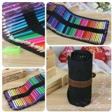 可捲式帆布彩色鉛筆50色套裝