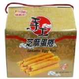 福義軒 手工芝麻蛋捲禮盒/600g