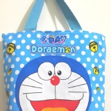 獨家!樂天爆款經典圖案雙面印花帆布便當袋