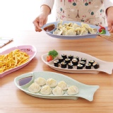 簡約新生活小麥創意水餃盤