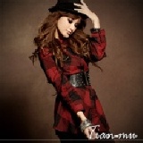 Manhattan‧線條格紋襯衫洋(共二色) 【秋品新上市‧任選2件85折 】