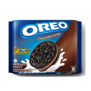 免運!【OREO奧利奧】夾心餅乾-巧克力口味隨手包256.5g 256.5g/包 (10包，每包88.4元)
