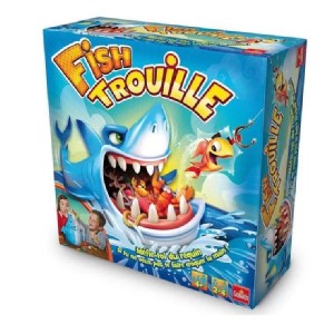 摸魚摸到大白鯊桌遊