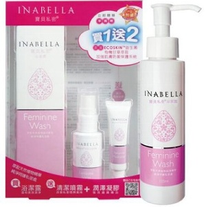 【INABELLA】寶貝私密浴潔露120ml 每1送2 適用一般膚質及私
