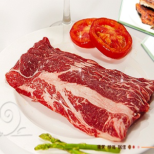 美國安格斯Choice級★嫩肩無骨牛小排燒烤肉片