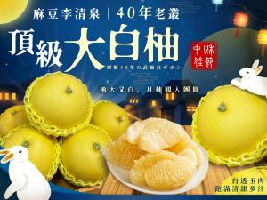 2026【麻豆李清泉-40年老欉頂級大白柚】